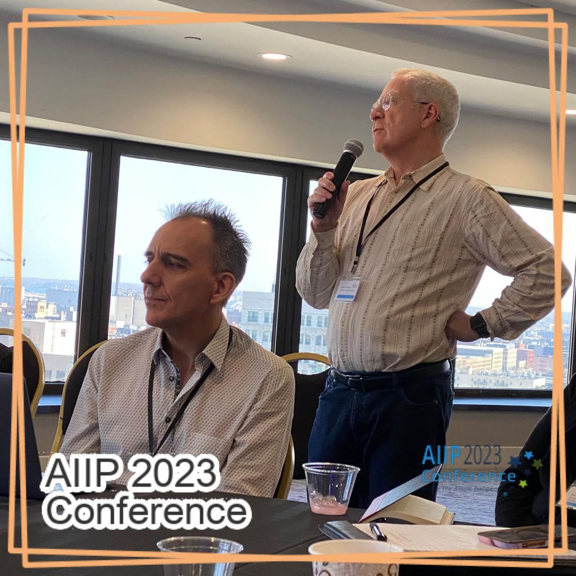Q&A at an AIIP23 session