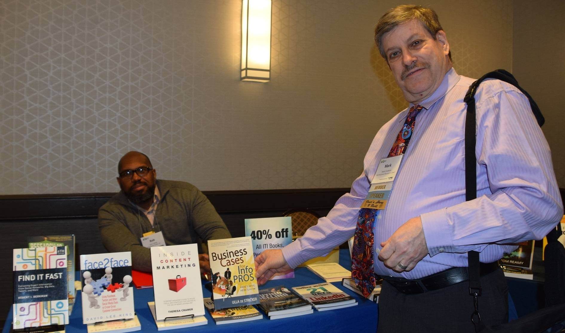 An AIIP Gold Partner, Information Today offered its books and subscriptions at an attractive discount at a recent AIIP conference.